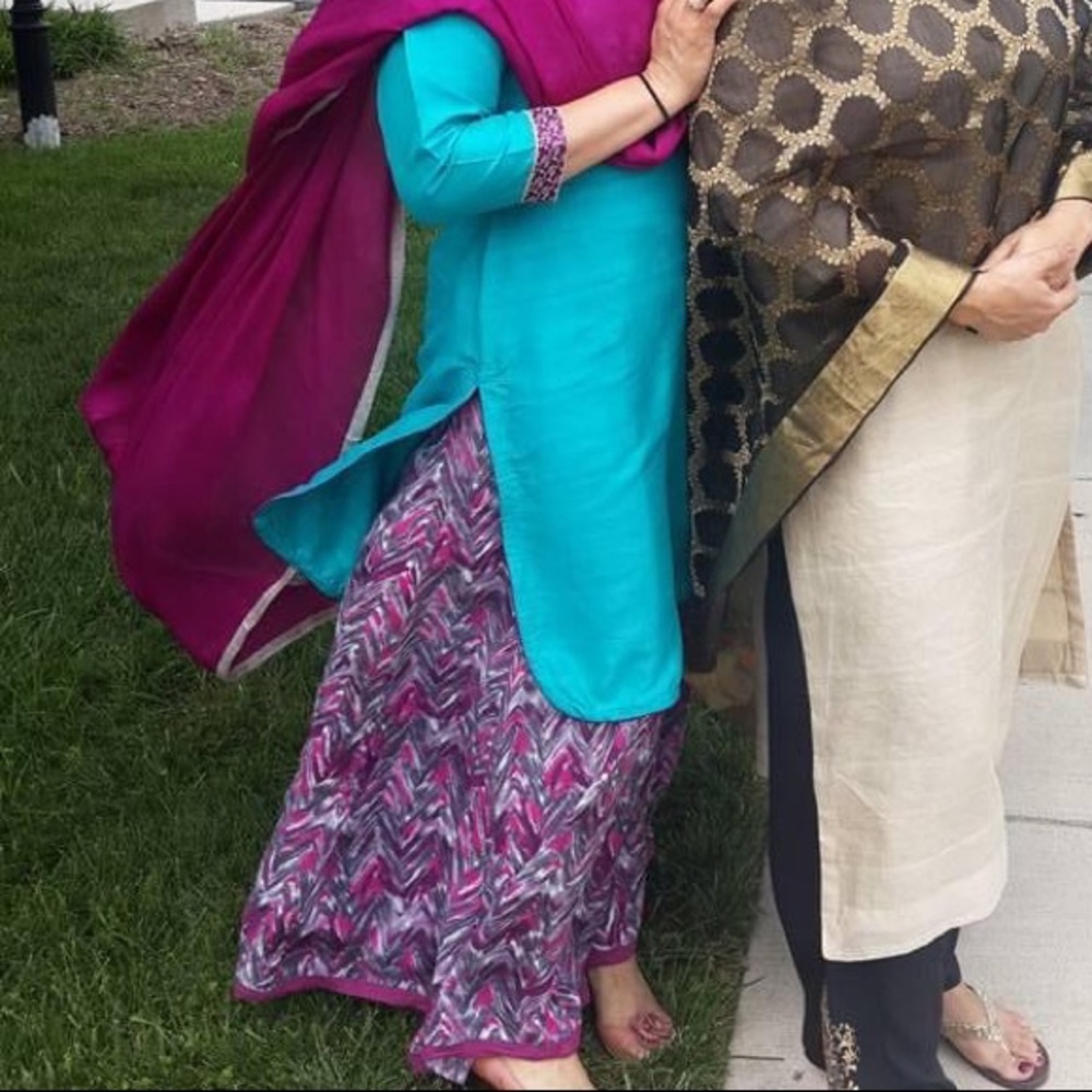 Indian/Pakistani outfit with sharara